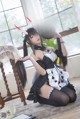 阿包也是兔娘 Cosplay 月舰长 能代女仆