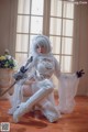 Coser @ 水 淼 Aqua Vol.039: 黑白 2B (55 photos)